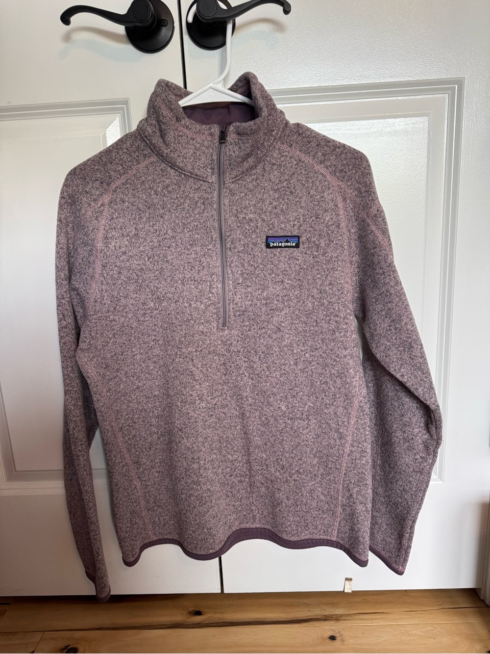 Patagonia Fleece Jacket in Mauve Lavender